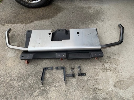 デリカD5前期アンダーガードバー・スキッドプレート 三菱 ○純正部品