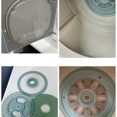 I607 🌈 ジモティー限定価格！ TOSHIBA 衣類乾燥機 （4.5㎏） ED-45C ⭐ 動作確認済 ⭐ クリーニング済