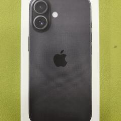 iPhone16 256GB SIMフリー ブラック Black MYDW3J/A 新品未使用品