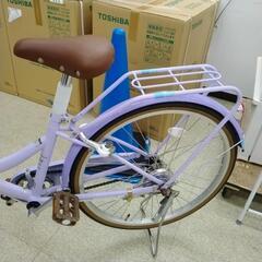 Pastel 自転車 紫 24インチ TJ8067