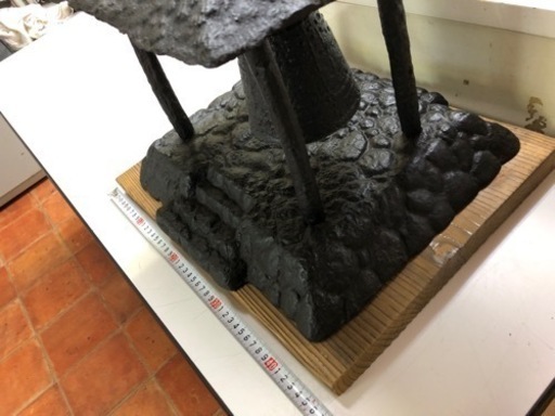 ⭐️鐘楼 釣鐘 珍品 アンテーク 骨董品 工芸品 ☆鐘楼 釣鐘 珍品