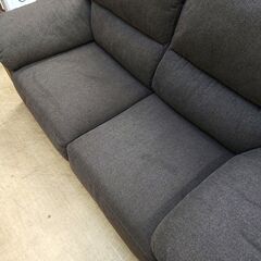 ニトリ ソファ WALL2 2人掛け 布張り ダークブラウン