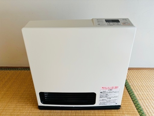 都市ガス用】リンナイガスファンヒーター【ガスホース付き】 リンナイ