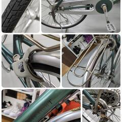 J340 ☆サビキズ使用感☆普通自転車☆MISTY LIGHT☆LEDオート☆24