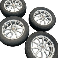 16インチ　ECO FORME　タイヤホイールセット　スタッドレス　ECO CRS 15    205/60R/16 2017年製タイヤ付き