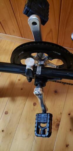 Nanoo 値下げ！nanoo 折りたたみ自転車 シルバー 中古 お出かけ先でも