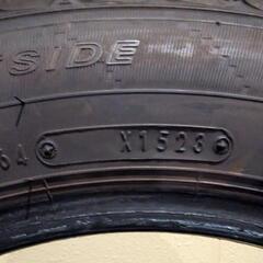 バリ溝夏タイヤ 165/65R15 23年製