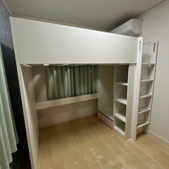 子供用ロフトベッド（IKEA イケア スモータッド）-美品ボッテガ 