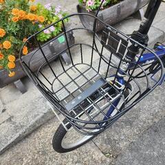 ＪＥＥＰ　折りたたみ自転車　２０インチ　６変速　青　配達可能