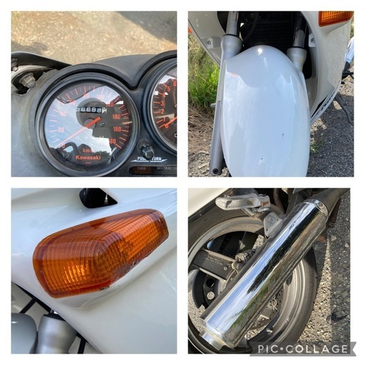 自賠付き！ ZZR-250 カワサキ ZZR250 直接取引OK。自賠責保険は2020年5
