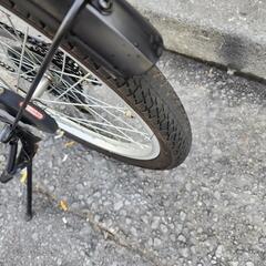 ＪＥＥＰ　折りたたみ自転車　２０インチ　６変速　カゴ　付き　美品　配達可能