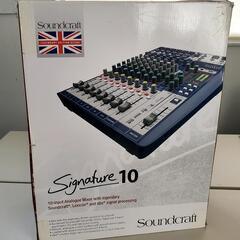Soundcraft Signature 10 アナログミキサー Soundcraft Signature 10 Mixer with Effects | Sweetwater