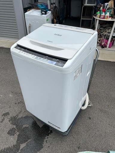 HITACHI】BEATWASH 洗濯機 8kg BW-V80AE4 2016年製 HITACHI】BEATWASH