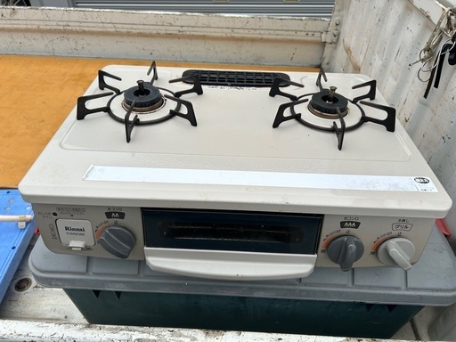 リンナイ 　都市ガス　ガスコンロ　ガステーブル　KGM563BER