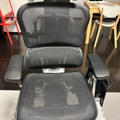 【美品】Ergohuman Pro オットマン付 タブレットスタンド付