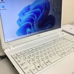 ?【美品】ノートパソコン「NEC」 Win11 最新office2021付属 管理No21