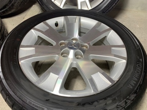 美品！デリカD5純正ホイールタイヤセット 三菱デリカ D5[純正]アルミ