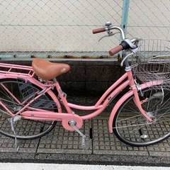 【26インチ自転車】内装3段変速、LEDオートライト付❗️鍵新品❗️スペアキーあり　若林自転車　膳所店　SALE中❗️