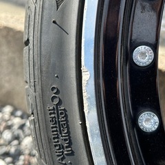 タイヤとホイールセット　17インチ　軽自動車用　シャレン