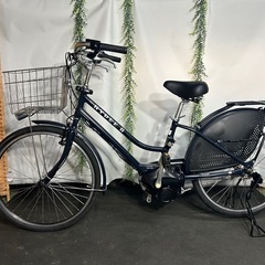 No.69クロスバイク 27インチ 700c シマノ製 変速 MC3 7段変速整備済み  