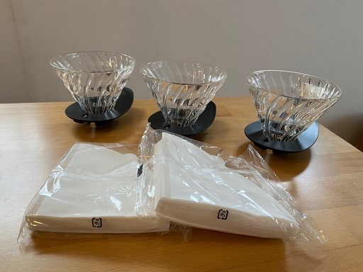 コーヒー器具　ハリオ　v60 ドリッパー　セット