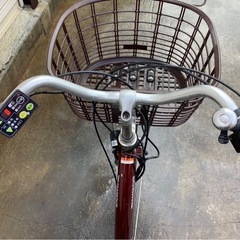 502 ヤマハ新機種電動アシスト自転車pasnatura26インチブラウンアルミ