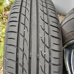 軽自動車用　155/65R13 夏タイヤとホイールの4本セット　中古