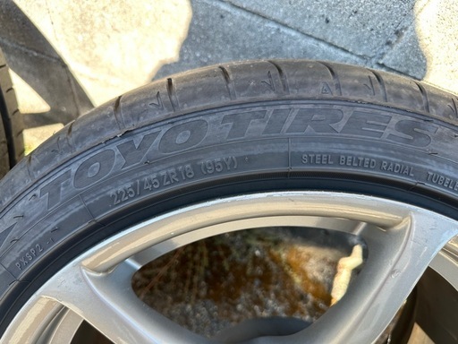 BNR34 スカイライン GT-R GTR 純正 18インチ ホイール 9J+30 5穴