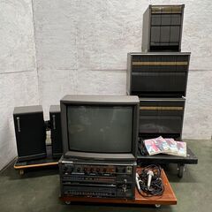 Pioneer】 パイオニア レーザーカラオケシステム LK-V32 スピーカー