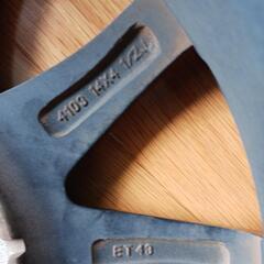 アルミホイルとタイヤ155、65R14 ,75T