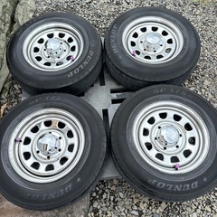 さらに値下げしました。ハイエース タイヤホイールセット 走行10000