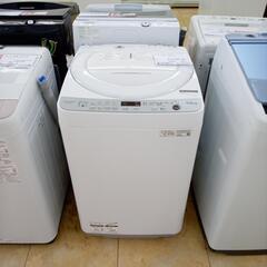 ☆ジモティ割あり☆ SHARP 洗濯機 7kg 22年製 ／クリーニング済み OJ6405