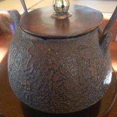 最終価格！金象嵌・銀象嵌の龍文堂鉄瓶