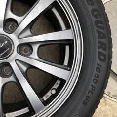 15インチ アルミホイール　スタッドレス　タイヤ付き