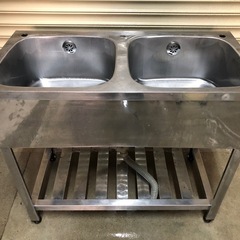 業務用　2槽シンク
