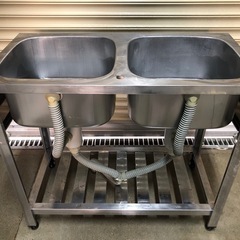 業務用　2槽シンク