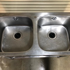 業務用　2槽シンク