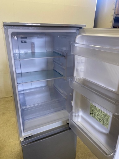 シャープ 冷蔵庫 SHARP SJ-D17F-S シルバー 2020年製 シャープ 冷蔵庫