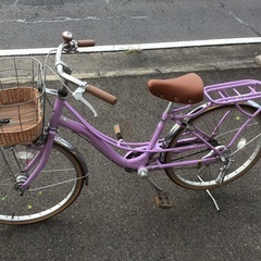 女の子用22インチ中古自転車整備済 女の子用22インチ中古自転車整備済