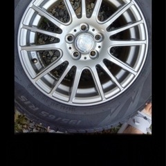 医師から余命宣告受けました、スノータイヤ4本セット！今年は寒いのでお安くスノータイヤ‼️