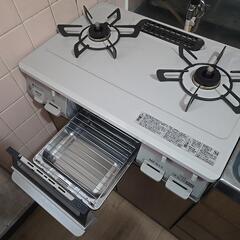 リンナイ Rinnai ガステーブル 二口コンロ KG67BE [クリームベージュ]