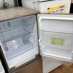 137L2ドア冷蔵庫　SHARP 2019年製（B10-45）