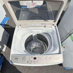 アクア AQUA 洗濯機 AQW-GS70JBK 7Kg 2021年製