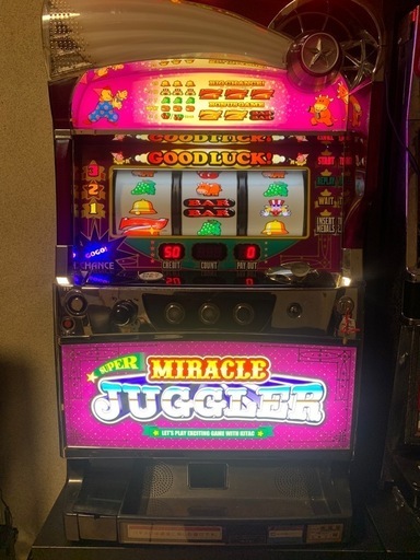 しろくまさん専用）スーパーミラクルジャグラー 実機 動作OKメダル不要