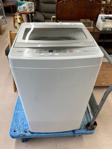爆買 新生活応援 中古 洗濯機 アクア 一人暮らし 5.0kg コンパクト 風 