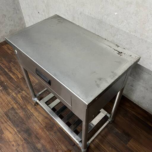 ステンレス 作業台 調理台 ワークテーブル ガス台 コンロ台 幅625mm