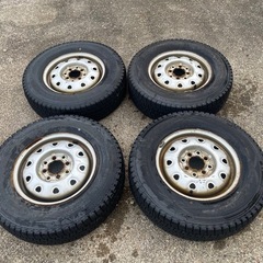 165R13 ホイール付 スタッドレスタイヤ4本セット