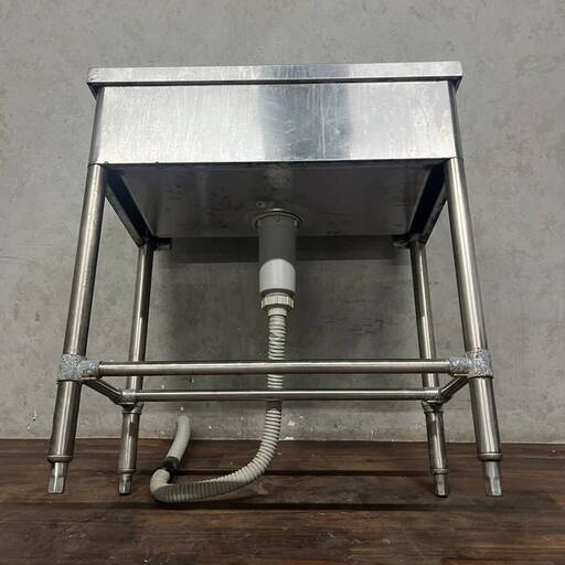 タニコー 業務用ステンレス1槽シンク W500×D600×H800mm －中古厨房機器 
