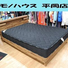 お宝発見★北海道★札幌★家具多数★ダブルベッド＋マットレス新品保管品 お宝発見☆北海道☆札幌☆家具多数☆ダブルベッド＋マットレス