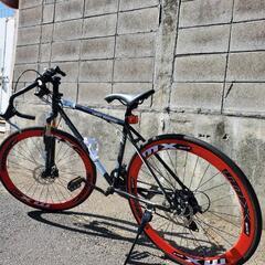 配送無料 新品未使用ロードバイク!!28インチ